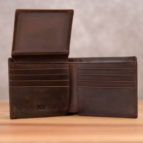Noble Bifold Wallet - Cocoa Brown