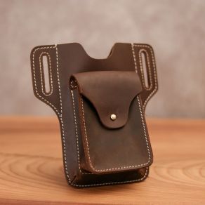 Bjorn - Cellphone Holster - Dark Brown