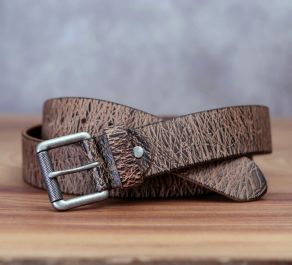 Woodsman - Casual Belt - Tan & Brown 