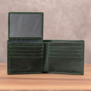 Noble Bifold Wallet - Forest Green